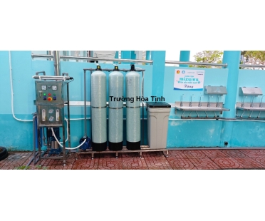 Hệ thống lọc nước RO do Trung Ương Đoàn tại trợ cho các trường ở Miền Tây