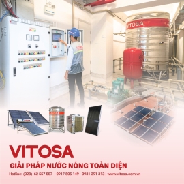 Hệ 1000 lít nước nóng công suất ngày/ đêm