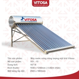 VITOSA (V01-15) - 167 lít 