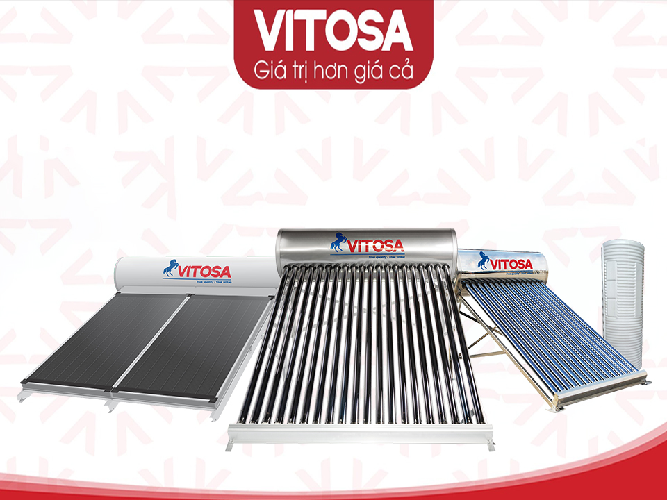 Các dòng máy nước nóng năng lượng mặt trời của Vitosa